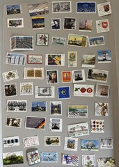 Collection lot 100 different stamps of Germany off paper