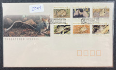 1992 Australia Threatened Species Peel And Stick P&S Stamps FDC First Day Cover