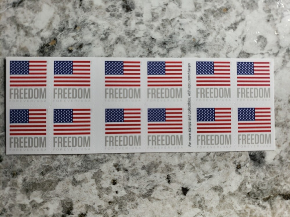 2023 USA Forever U.S. Flag – Booklet of 20 Mint Stamps
