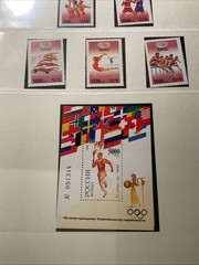 RUSSIA-(-1996-)-HISTORICAL EVENTS-lot Of 5 Stamps-& 1 Souvenir Sheet MNH#R48