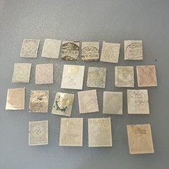 22 (USED/few MLH) Vintage Deutsches Reich/Germany Stamps; 1933- 1945; $1 Ships.