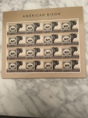US Sc#6098 American Bison 2026 Sheet of 16, New, Already Popular Ship Free!