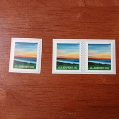 US 2026 SC #6112 5 cent Summer Sunset Presort issue Single & pair VF MNH