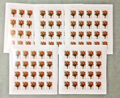 USA 2017 Scott #5199 Celebration Flower Forever Stamps (Lot of 5 Sheets) MNH