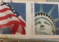 US Forever Stamps Flag and Statue of Liberty Mint Never Hinged 2011-Present