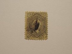 US Stamp Scott 78 1862 24c Washington, Lilac Perf 12 VF NH
