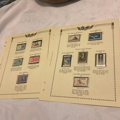 U.S.-(-1962-)-HISTORICAL EVENTS-lot Of 11. Stamps-ON ALBUM PAGE-USED-#30