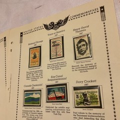 U.S.-(-1967-)-HISTORICAL EVENTS-lot Of 13 Stamps-ON ALBUM PAGE-MINT#30