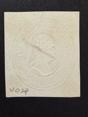 US Scott # UO 29 Used Cut Square 2026 Scott Cat. Value $ 150.00
