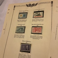 U.S.-(-1962-)-HISTORICAL EVENTS-lot Of 11. Stamps-ON ALBUM PAGE-USED-#30