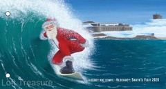 Alderney Stamps: “Santas Visit” Presentation Pack 2020