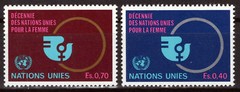 United Nations Geneva 90-91 MNH Women’s Year Emblem ZAYIX 1024S0478M