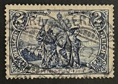 Travelstamps; Germany Stamps Scott #93 – Union of North & South Used Handstamped