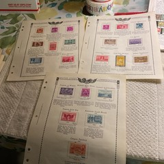 U.S.-(-1948-)-HISTORICAL EVENTS-lot Of 22- Stamps-ON ALBUM PAGE-USED-#30