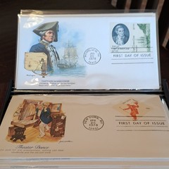US First Day Covers Album 1969-1980 Historical Events, Folk Art, Wildlife