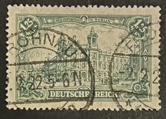 Travelstamps: Germany Deutches Reich Stamp Architecture – 1.25m Used Handstamped