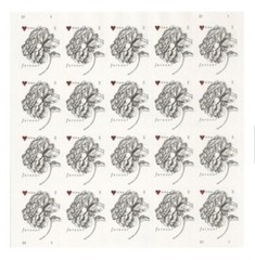 200 FOREVER Stamps Wedding Vintage Rose 10 Sheets Panes