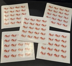 2022 Mint USPS Tulips Forever Stamps Scott# 5681 (MNH) Pane of 20 – 100PCS TOTAL