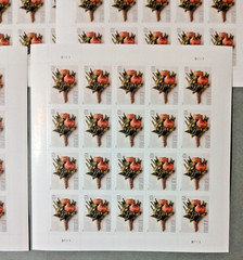 USA 2017 Scott #5199 Celebration Flower Forever Stamps (Lot of 5 Sheets) MNH