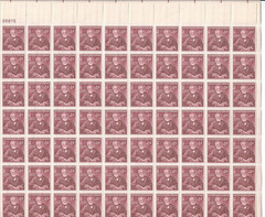 Scott #1171…4 Cent….Andrew Carnegie…Sheet of 70