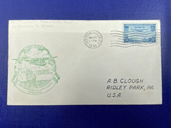 FIRST Flight Pan American trans-pacific, Nov. 22, 1935, FDC, to Ridley Park, PA