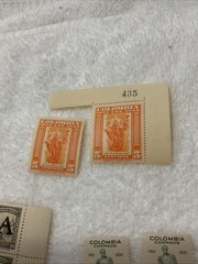 COLOMBIA/CANAL ZONE-HISTORICAL EVENTS-LOT OF 18-STAMPS-MNH-lot. # 37