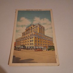 George Washington Green Right Facing One 1 Cent Stamp on 1948 Postcard