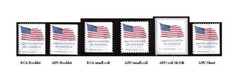 US 2025 Flag Forever Stamp Set of 6 singles Scott #6023 – 6028 (After 06/07/25)