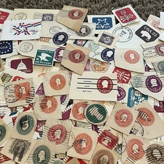 VINTAGE USA SQUARES CUTOUT LOT – NICE COLLECTION!