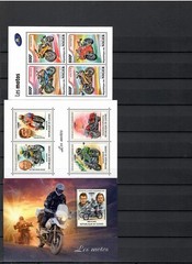 MOTORCYCLES bikes collection Pt. 2 – 45 s/s issued 2017-2018 MNH #CNA412