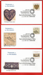 Treasures of the Revolution, COMPLETE Set of 10 Different First Day Covers