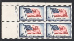ALLY’S STAMPS US Plate Block Scott #1094 4c 48 Star Flag [4] MNH [STK]