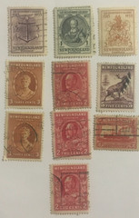 Newfoundland Stamps 1933-1945 , Used Mix , 10824a
