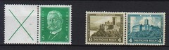 GERMANY REICH GERMANIA ZUSAMMENDRUCKE SMALL COLLECTION MINT (26)