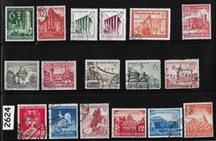 Stamps Mixed postage 1933-1945 Third Reich era Swastika GERMANY #2624