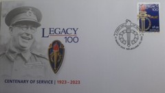 2023 Australia Centenary of service of LEGACY $1.20 peel and stick stamp on FDC