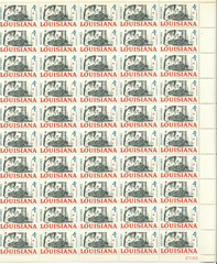 Scott #1197…4 Cent….Louisiana…Sheet of 50
