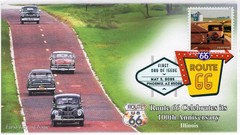 26-172, 2026, Route 66, Complete Set (8 Covers), First Day Cover, Digital Color