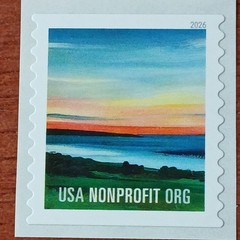 US 2026 SC #6112 5 cent Summer Sunset Presort issue Single & pair VF MNH
