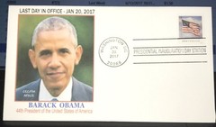 AFDCS Barack Obama – LAST DAY IN OFFICE Presidential Inauguration Station Cancel