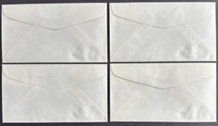 United Nations UN 1983 Sc#407-410 Set of 4 FDC Artcraft Flag Series Cachet Cover