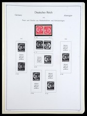 GERMANY REICH 1933-1945 MNH MH Used Combinations in 2 Albums Stamp Collection