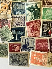 DEUTSCHES REICH – mainly WWII, with areas – Collection of 500 stamps – MNH/Used
