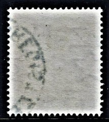 New Zealand fine used 1s 3d postal fiscal with upright wmk