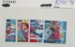 Germany Semi-Postal Sports Stamps Set MNH Multi-Color 80+40 100+50 200+80