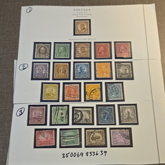 US Stamp Collection 1921-1930 Multicolor Used Historical Events 1-6 Cent