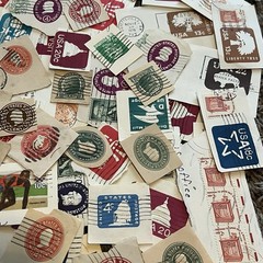 VINTAGE USA SQUARES CUTOUT LOT – NICE COLLECTION!