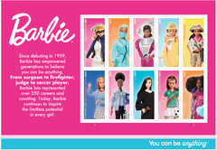 US Barbie 2026 NDC Imperf Pane of 10 Avail. After 7/26/2026