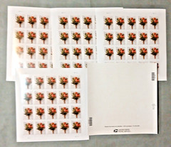 USA 2017 Scott #5199 Celebration Flower Forever Stamps (Lot of 5 Sheets) MNH