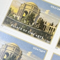 Scott 5667 Palace of Fine Arts $26.95 Pane of 4 MNH 2022 Priority Mail Express